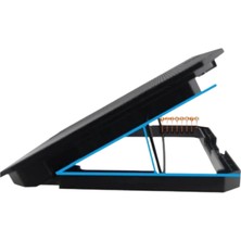 Trendexa Çift Fanlı Sessiz Laptop Soğutucu 17 Inç Uyumlu Yükseltici Stand