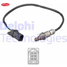 Delphi Ön Oksijen Sensörü Audı-Seat-Skoda-Vwaudı A3.q2.q3-Seat Alhambra.arona.ateca.ıbiza.leon-Skoda Kamiq. Delphı 04L906262AF
