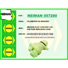 Neiman Kilometre Hız Sensörü Megane-Clıo 1.6-Scudo 1.9d-Partner-Berlıngo 2.0hdı Neıman 9635057280/ 6160.70/ 9623111980