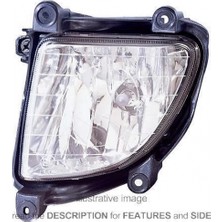 Depo Kia Sportage 2005-2007 Sis Lambası Ön Sol (Oem No: 92201-1F000)