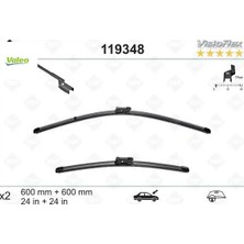 Sılecek Supurgesı Takımı 600MM / 600MM Mercedes W204 S204 C218 X218 W212 C207 Swf Valeo A2048203145