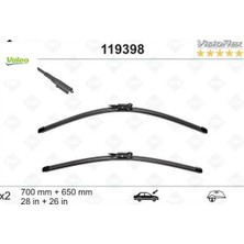 Sılecek Supurgesı Takımı 700MM / 650MM Mercedes Vıto W639 03 Swf Valeo A6398200200