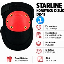 Starline Arge Toptan Koruyucu Dizlik Dk-11 1 Çift
