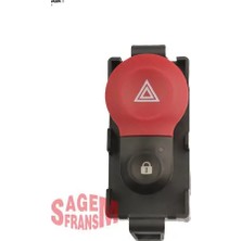Dörtlü Flaşör Anahtarı Merkezi Kilit Kangoo Iı Sagem 252105246R/ 8200523299