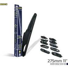 Niken Nıken 275MM 11 10 Aparatlı Arka Silecek Süpürgesi Nıken Unıversal