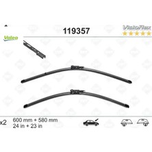 Sılecek Supurgesı Takımı 600MM / 580MM Bmw E60 Swf Valeo 61610421055/ 61610431438/ 301370