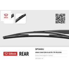 Silbak Silecek Süpürgesi Arka Plastik Tip 350MM Honda Cr-V I 01/99 02/02 . Cr-V Iıı 09/06 06/12 . Fıt 05 /0 Sılbak