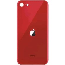 Trendexa iPhone Se 2020 Arka Kapak Batarya Kapağı (Kırmızı)