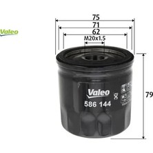 Yag Fıltresı Mercedes OM607 W176 W246 C117 X156 W415 . Renault Clıo Iv 12> Megane Iv 15> Duster 12> Valeo A6071840225/ 152085488R/ 152089599R