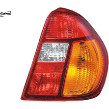 Çerkez Stop Lambası Sağ Clıo Iı-Symbol 00-04 Sarı Sinyalli Duylu 7700433052/ 7700433744