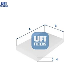 Ufi Polen Filtresi C2 03>c3 02>c4 04>P307 00>P308 07> 1.4-1.4 16V-1.6 16V-1.6HDI-2.0HDI Ufı 6447.TL/ 6447.NT/ 6447.KK/ 6479.C2
