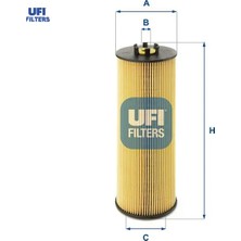 Ufi Yağ Filtresi Passat 98-05 2.5tdı- A4 97-06 - A6 97-05 - A8 97-02 2.5tdı Afb-Akn Ufı 059115561A/ 059115561B/ 059115562