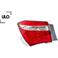 Stop Lambası Dış Sol Toyota Corolla 1.4l 1ndtv NDE180 13-16. 1.6l 1zr-Fe ZRE181 13-16. 1.33L 1nr-Fe Ulo 81561/ 02760