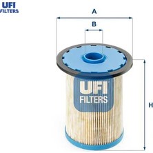 Ufi Yakıt Filtresi Master Iı 2.2dcı-2.5dcı-3.0dcı-Trafıc Iı 1.9dcı-2.5dcı 01- - Movano Delphı Yuva Ufı 7701206928/ 4417399/ 4404191/ 93190334