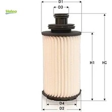 Yağ Filtresi Antara-Insignıa A-B-Zafıra C 2.0 Dth B20DTH-D20DTH-DTR Valeo 95528277/ 55595505/ 650212