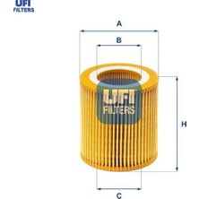 Ufi Yag Fıltresı Bmw N20 F10 F20 F30 F22 F32 F34 F36 E84 E89 Ufı 11427953125