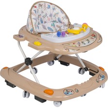 Uni Care Ufo Melodili Yürüteç Kahverengi