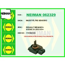Neiman Mazot Filtre Sensörü Renault Megane Iı-Scenıc Iı-1.5dcı 03 > 7701062329