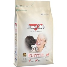 Bonacibo Puppy He Yüksek Enerjili Yavru Köpek Maması Tavuk Pirinç 3 kg Hipoalerjenik İçerik