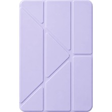 Trendexa iPad 2025 10.9 10.nesil (A16) Mera Kalemlikli Tablet Kılıfı - Lila