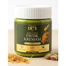 Since 1871 Kadayıflı Fıstık Kreması 200 gr İlave Şeker İçermez %15 Antep Fıstığı İçeren Sürülebilir Lezzet