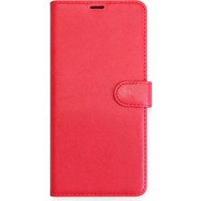 Trendexa Huawei Nova Y70 Trend S Plus Kapaklı Kılıf - Kırmızı