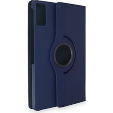 Trendexa Lenovo Tab M8 Kılıf 360 Tablet Deri Kılıf - Lacivert