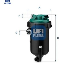 Ufi Yakıt Filtresi Ducato-Boxer-Jumper 3.0 Hdı 160 Oe 1346387080/ 1352490080/ 1901.89