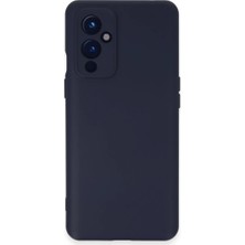 Trendexa One Plus 9 Kılıf Nano Içi Kadife Silikon - Lacivert