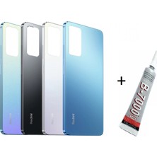 Trendexa Redmi Note 12 Pro Arka Batarya Pil Kapağı Siyah (B