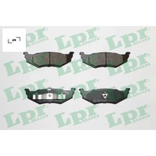 Arka Balata K.ç Tip Chrysler 300M 2.7 3.5 98-04 Voyager 95-01 Stratus 95-99 Concorde Lpr 05011631AA/ 4863784/ 5066309AA