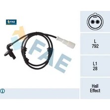 Abs Sensörü Arka Sol Renault Clio Thalia 98> Fae 479006554R/ 6040004524/ 8200254681