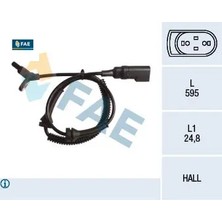 Abs Hız Sensörü Ön Connect 1.8 16V-DI-TDI-TDCI 02 > Fae 2T142B372AE/ 4370937/ 4376243