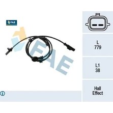 Abs Sensörü Renault Ön Sağ-Sol Master Iıı 2.3 Dci Fwd-2.3 Dci Rwd-2.3 Dci 100 Fwd 10 > Fae 8200735314/ 479106406R/ 4791100Q0B