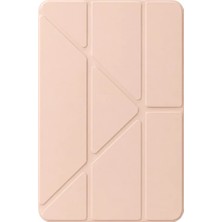 Trendexa iPad 2025 10.9 10.nesil (A16) Mera Kalemlikli Tablet Kılıfı - Pembe