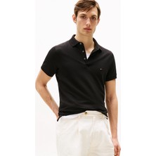 Tommy Hilfiger Polo T-Shirt, L, Siyah