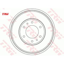 Arka Kampana L200 2.5 Dı-2.5 Dı 4WD 05 Trw 4615A127/ MN102439