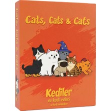 Umunto Games Cats, Cats & Cats 2-4 Kişilik Kart Oyunu | Arkadaş ve Aile Ortamları Için Eğlenceli Kutu Oyunu