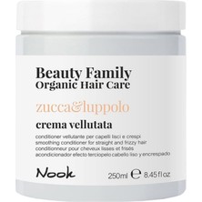 Nook Beauty Family Kabaran Saçlar Için Balkabağı Şerbetçiotu Özlü Pürüzsüzleştirici Saç Kremi 250ML
