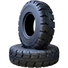 6X50-10 Siyah Solidlas Geniş Tabanlı Segmanlı Dolgu Forklıft Lastığı