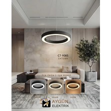 Aygün Elektrik CT9085 Satürn 54W Üç Renkli Modern LED Sarkıt Avize