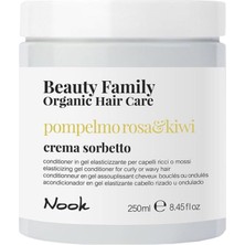 Nook Beauty Family Kıvırcık Dalgalı Saçlara Kivi Greyfurt Özlü Bukle Belirginleştirici Saç Kremi 250ML