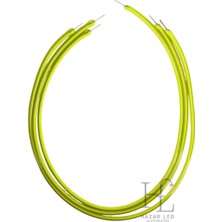 Hazar Led 3 Volt 255MM Esnek LED Filament Yeşil Retro Tungsten Filament 3 Adet