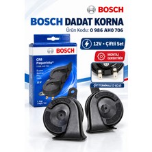 Bosch Bmw M Serisi (1984-2020) Uyumlu Dadat Korna Seti 12V Çift Terminalli 0986AH0706