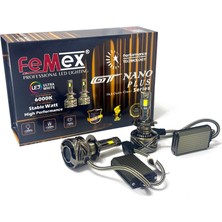 Femex Gt Nano Plus Csp Lumıled Royal Chipset Radyatör Soğutmalı H7 LED Xenon LED Headlight