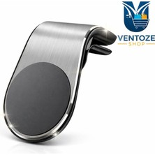 Ventoze Klimalı Araba Telefon Tutucu Mandallı & Mıknatıslı Araç Telefon Aparatı Diğer  Diğer