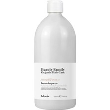 Nook Beauty Family Yıpranmış Saçlar Için Hindistan Cevizi Macadamia Shea Yağlı Onarıcı Saç Maskesi 1000ML