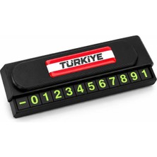 Ventoze Gizli Numaralı Araç Park Numaratörü – Şık Oto Telefon Numaralığı