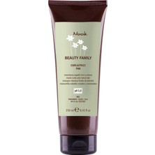 Nook Beauty Family Kıvırcık Dalgalı Saçlar Için Aloe Vera Elastin Özlü Nemlendirici Saç Maskesi 250ML