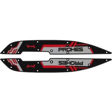 Hsb PH-704 Pcx 2021-2024 Kauçuk Basamak Takımı Kırmızı